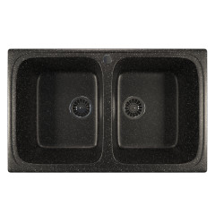 Мойка из искусственного мрамора MIXLINE ML-GM23 49,5x77,5 (525186)