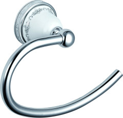 Sanibano Kleo, полотенцедержатель - полукольцо, цвет хром