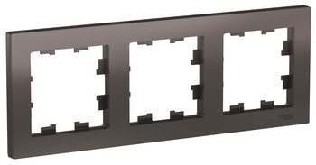 3-постовая РАМКА, универсальная, МОККО Schneider Electric ATLASDESIGN ATN000603