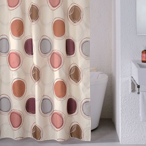 Штора для ванны Milardo Sea Stones 200x180