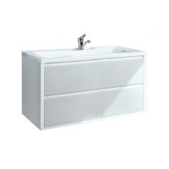 Тумба под раковину AQUATON РИМИНИ 80 подвесная, белая (1A226701RN010)