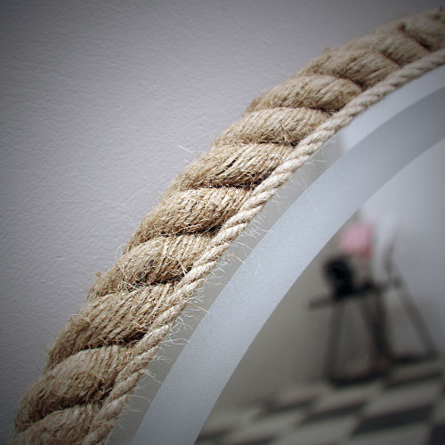 Зеркало AZARIO Бригантина D650 декор-канат, сенсорный выключатель с функцией диммера (LED-00002573)