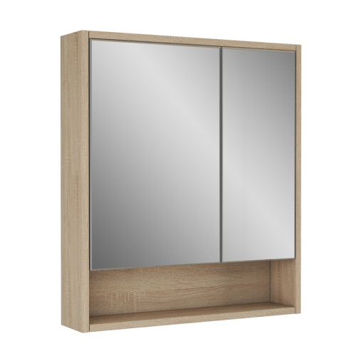 Зеркальный шкаф OWL 1975 Eland 65, дуб сонома