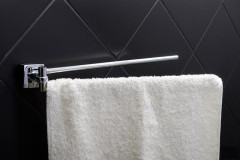 Полотенцедержатель Fixsen Kvadro рога двойные, хром (FX-61302A)