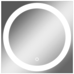 Зеркало Гавана 700х700 с подсветкой Домино