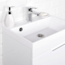 Тумба Итана Alexa 50 493х343х570 подвесная с раковиной Clarissa 50 левый Белый глянец (CS00080610)