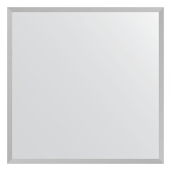 Зеркало настенное EVOFORM в багетной раме хром, 56х56 см, BY 3129