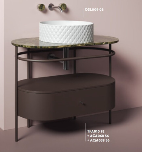 Консоль Artceram Flair 4.0 950*480*755 для настольных раковин moka