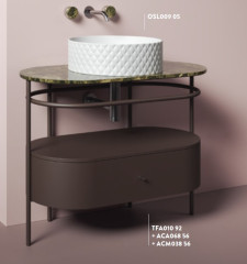 Консоль Artceram Flair 4.0 950*480*755 для настольных раковин moka