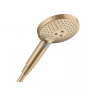 Ручной душ Hansgrohe Raindance Select S120 3 jet, шлифованная бронза (26530140)