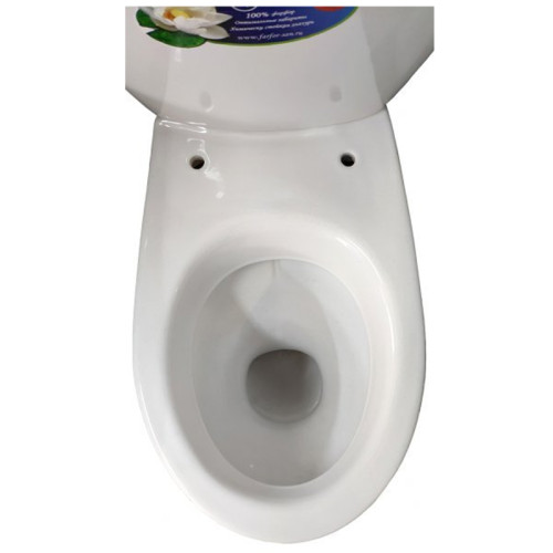 Унитаз компакт детский Вершок Лобненский стройфарфор, сливная арматура+сиденье (10/1/5/3-24)