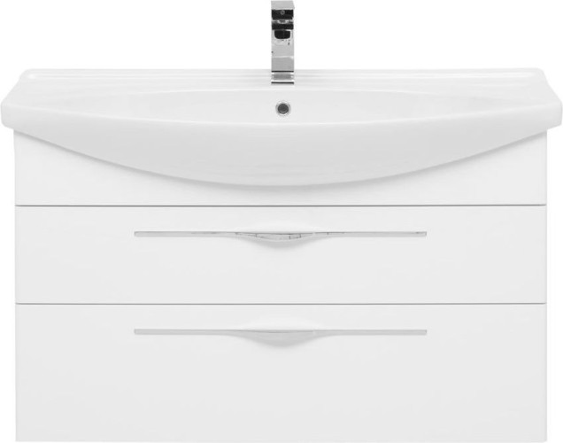 Тумба с раковиной Aquanet Ирвин 105 белый