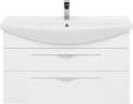 Тумба с раковиной Aquanet Ирвин 105 белый
