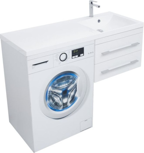 Тумба с раковиной Aquanet Нота 120 R белый