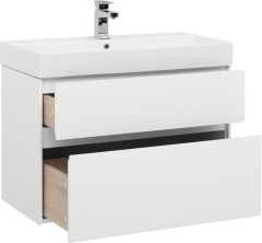 Тумба под раковину Aquanet Бруклин 85 белый