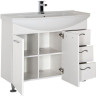 Тумба под раковину Aquanet Моника 105 белый