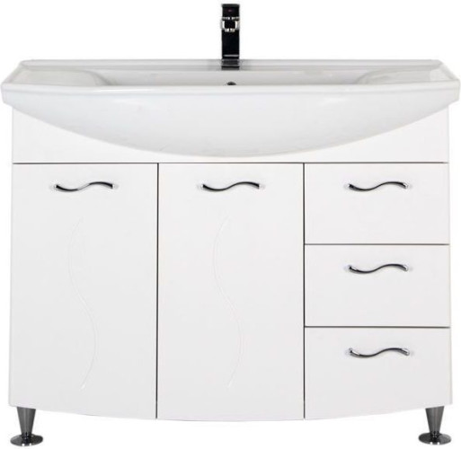 Тумба под раковину Aquanet Моника 105 белый