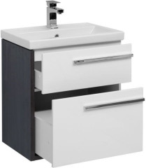 Тумба под раковину Aquanet Фостер 60 эвкалипт мистери/белый