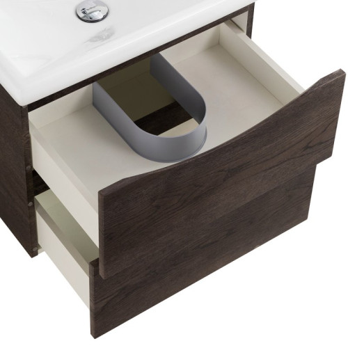 База под раковину подвесная BelBagno MARINO-CER-700-2C-SO-WO-P Rovere Bianco