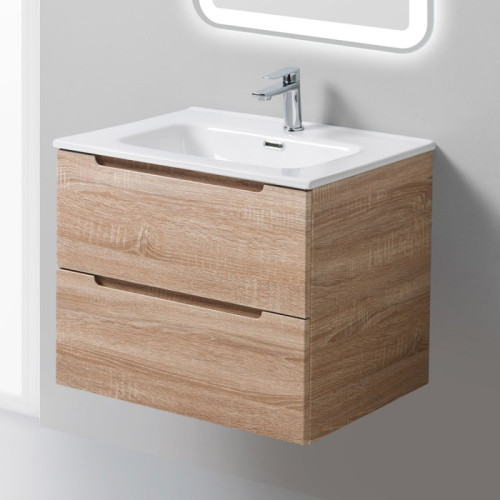 База под раковину подвесная BelBagno ETNA-600-2C-SO-RW-P Rovere Moro