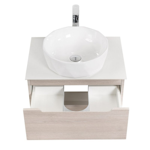 База под раковину подвесная BelBagno ETNA-600-2C-SO-RW-P Rovere Moro