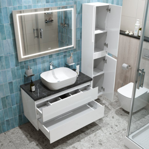 База под раковину подвесная BelBagno KRAFT-1000-2C-SO-PP Pino Pasadena