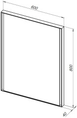 Зеркало Allen Brau Infinity 1.21018.BL 60 черное