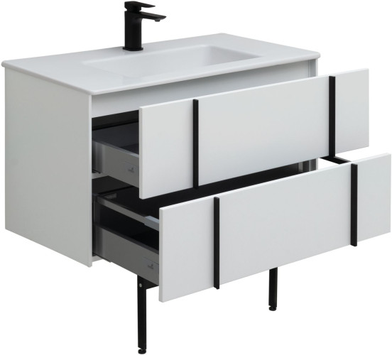 Тумба под раковину Allen Brau Reality 1.32006.WM 90 white matt