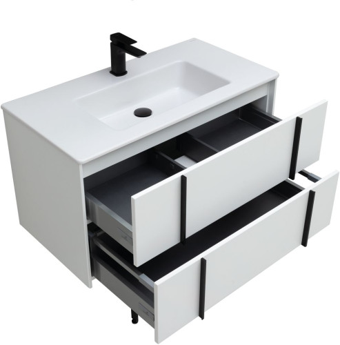 Тумба под раковину Allen Brau Reality 1.32006.WM 90 white matt