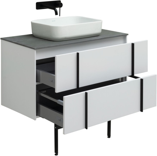 Тумба под раковину Allen Brau Reality 1.32006.WM 90 white matt