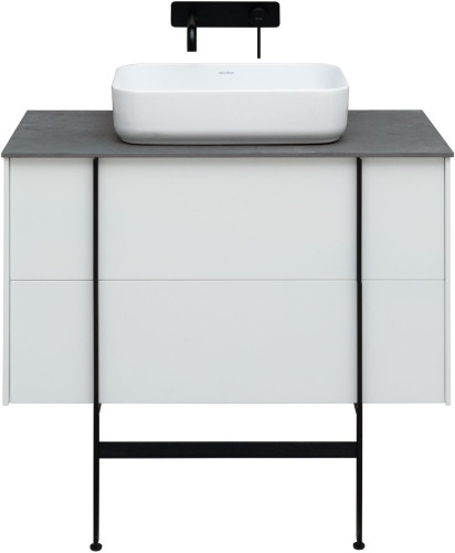 Тумба под раковину Allen Brau Reality 1.32006.WM 90 white matt