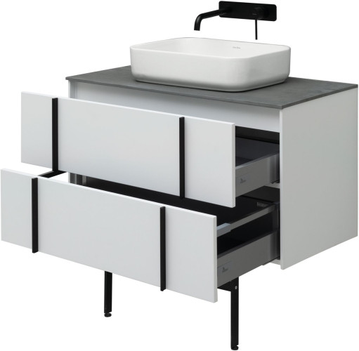 Тумба под раковину Allen Brau Reality 1.32006.WM 90 white matt