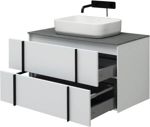 Тумба под раковину Allen Brau Reality 1.32006.WM 90 white matt