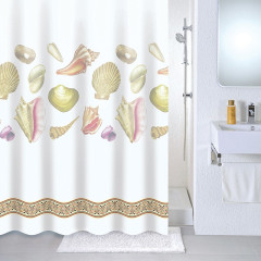 Штора для ванны Milardo Shelly beach 180x180