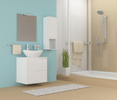 Тумба под раковину Classic-60 MIXLINE Аврора-60 белый (544262)