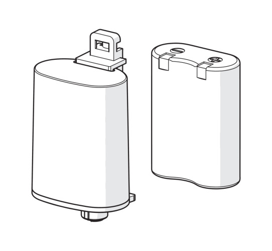 Футляр батарейки +Литиевая батарейка Oras (199417V)