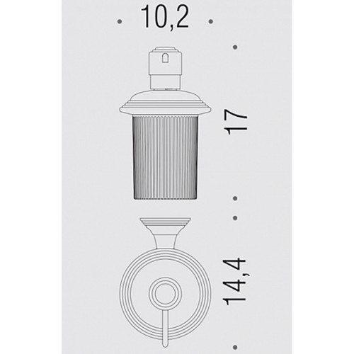 Дозатор для жидкого мыла Colombo Design Hermitage B9335.OA