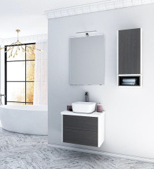 Модуль для шкафа AQUATON Брук открытый дуб темный (1A202603BCDF0)