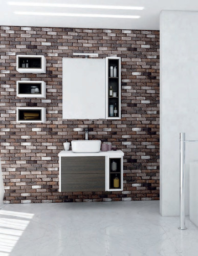 Модуль для шкафа AQUATON Брук открытый дуб темный (1A202603BCDF0)