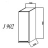 Шкаф-пенал Kolpa San Jolie J902 WH/WH