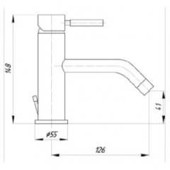 Смеситель Bugnatese Kobuk 2313