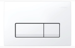 Кнопка смыва Geberit Delta 24.6х2.3х16.4 для инсталляции, пластик, цвет Белый (115.119.11.1)