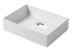 Disegno ceramica Slim, накладная прямоугольная раковина 50х38хh12 см, цвет beaver