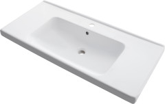 ГАРМОНИЯ, 100 см, мебельный умывальник, керамический