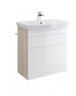 Тумба под раковину подвесная SMART 70 для CARINA 70 белый Х