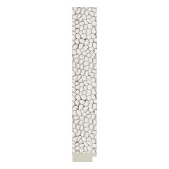 Зеркало настенное EVOFORM в багетной раме чеканка белая, 61х61 см, BY 3130