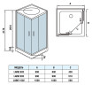 Душевая кабина WeltWasser WW500 Laine 902 90x90