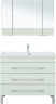 Комплект мебели для ванной Aquanet Верона 100 белый (напольный 3 ящика)