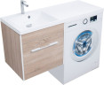 Тумба с раковиной Aquanet Августа 120 L дуб сонома