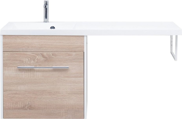 Тумба с раковиной Aquanet Августа 120 L дуб сонома